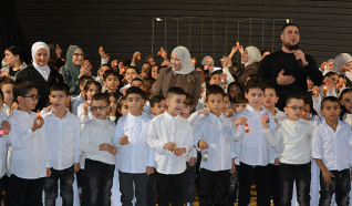 مهرجان ديني يناديني في مدرسة المستقبل في جلجولية
